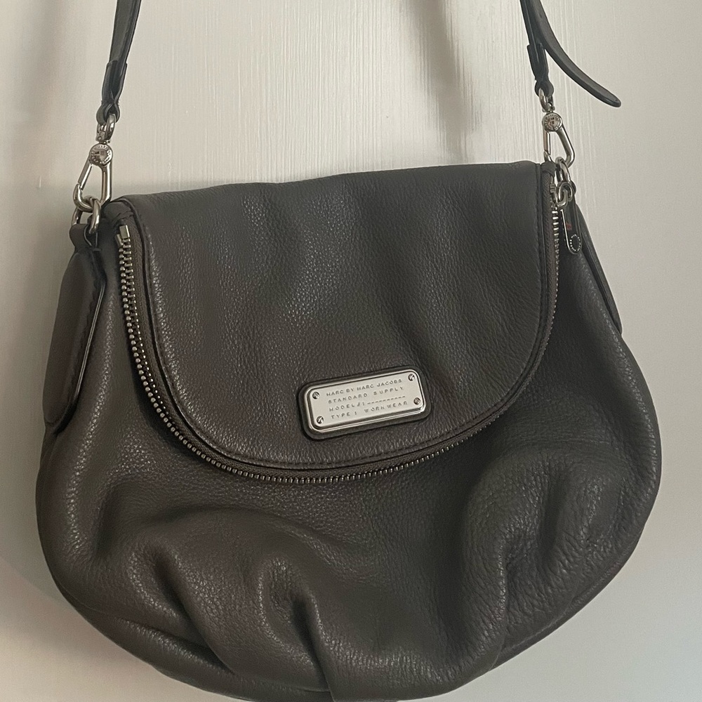 Marc Jacobs gray crossbody